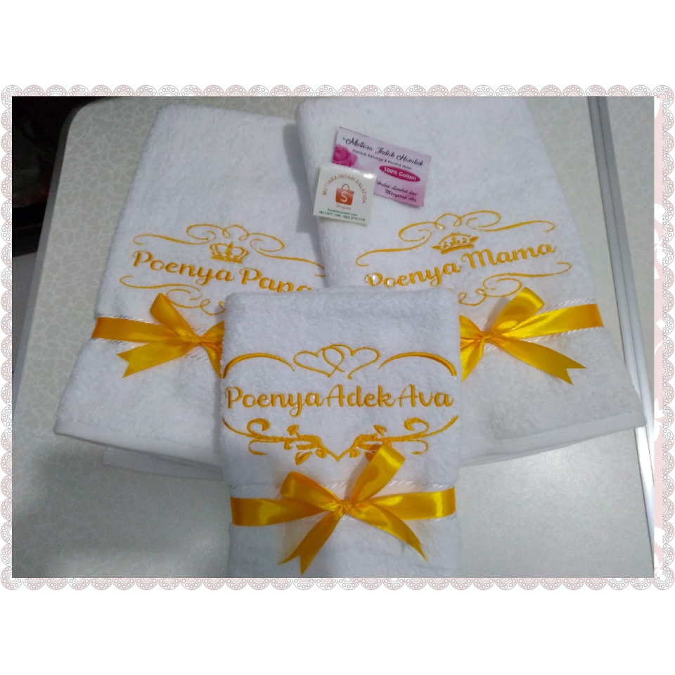 Tambahan bordir komputer satu sisi