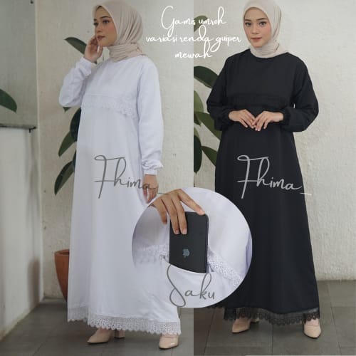 GAMIS PUTIH DAN HITAM UMROH/HAJI/CELANA UMROH HAJI