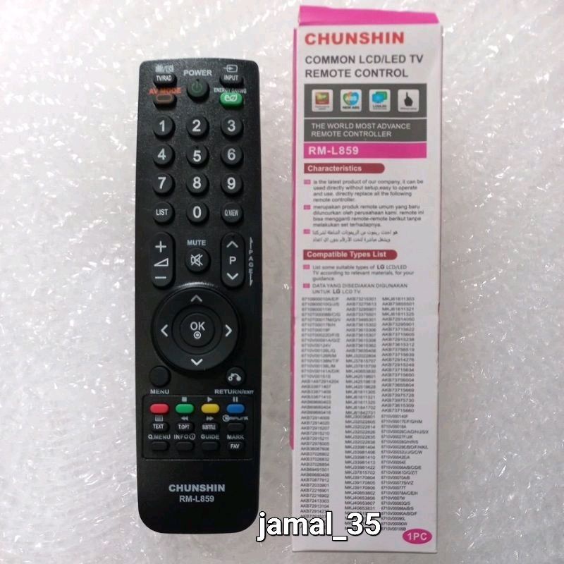 REMOTE REMOT TV LG LCD LED TABUNG FLAT SLIM multi