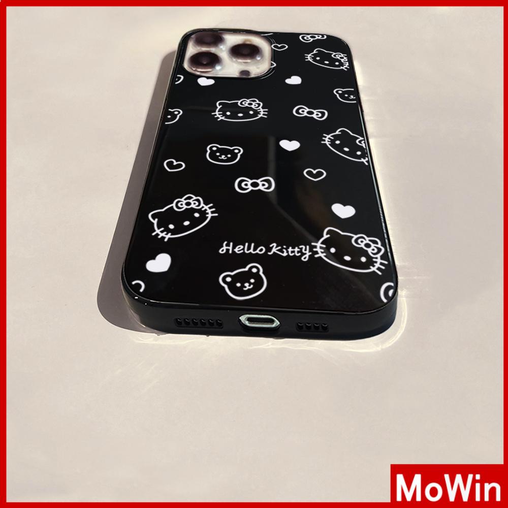 For iPhone 14 Pro max iPhone Case Black Soft Case TPU Candy Case Shockproof Big Hole Protection Camera Cute Cartoon Compatible For iPhone 13 Pro max 12 Pro Max 11 xr xs 7Plus 7 8