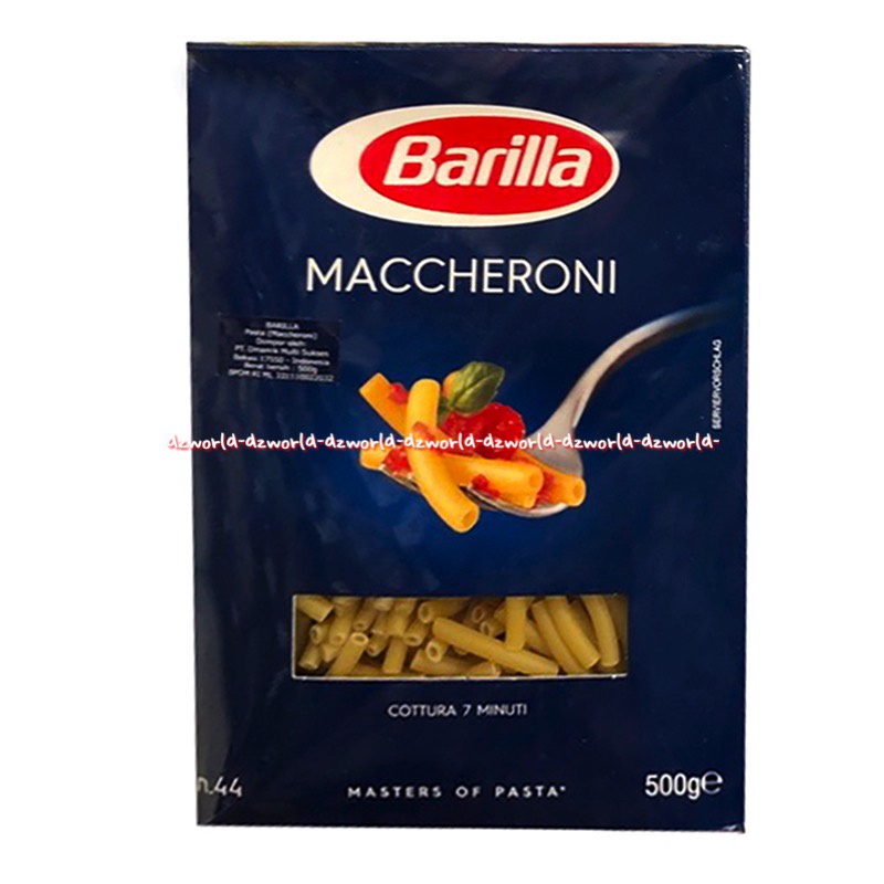 

Barilla Maccheroni 500gr Pasta Model Pipa Kecil Maceroni Barila Macche Roni Tanpa Pengawet Paste Barilla's Macheroni 500 gram