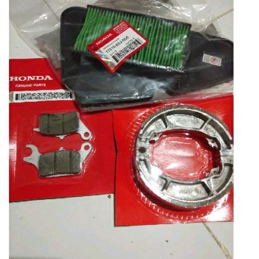 Stok Baru KAMPAS REM BLKG DAN DEPAN HONDA BEAT DELUXE BEAT STREET FI SCOOPY FI NEW ESP 2021 PLUS