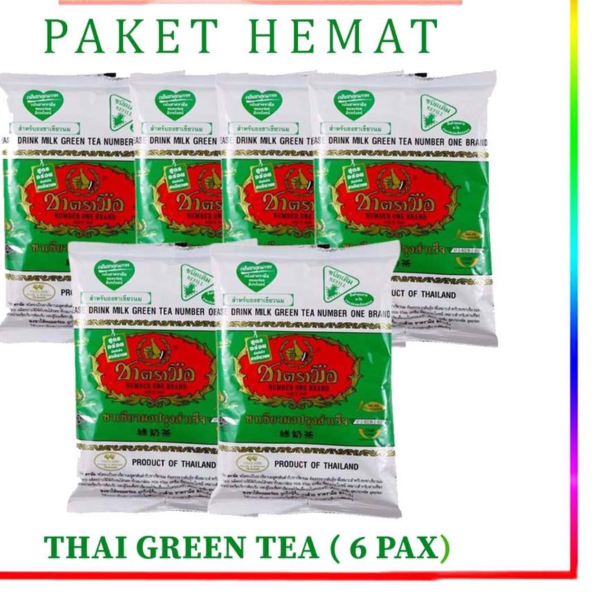 

Discount | KF7 | RGM PAKET HEMAT THAI GREENTEA 200gr x 6bungkus