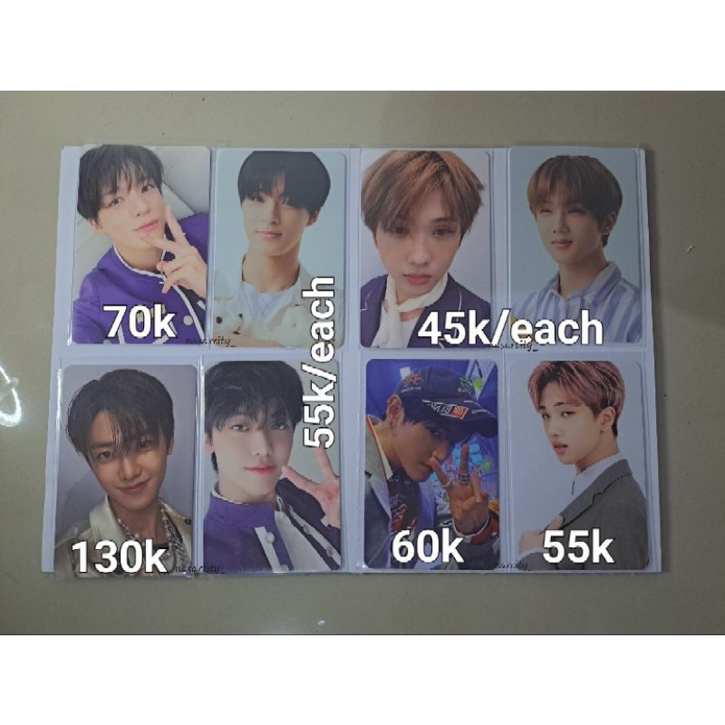 PC JENO JAEMIN JISUNG KEYCARD SG22 SEASON GREETING SG20 BENE WD BENEFIT WITHDRAMATC DREAMING TAEYONG