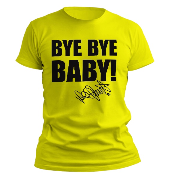 Kaos MotoGP Valentino Rossi Bye Bye Baby
