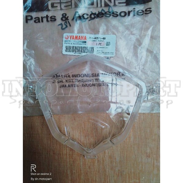 Mika kaca speedometer Mio Soul GT 125 Original