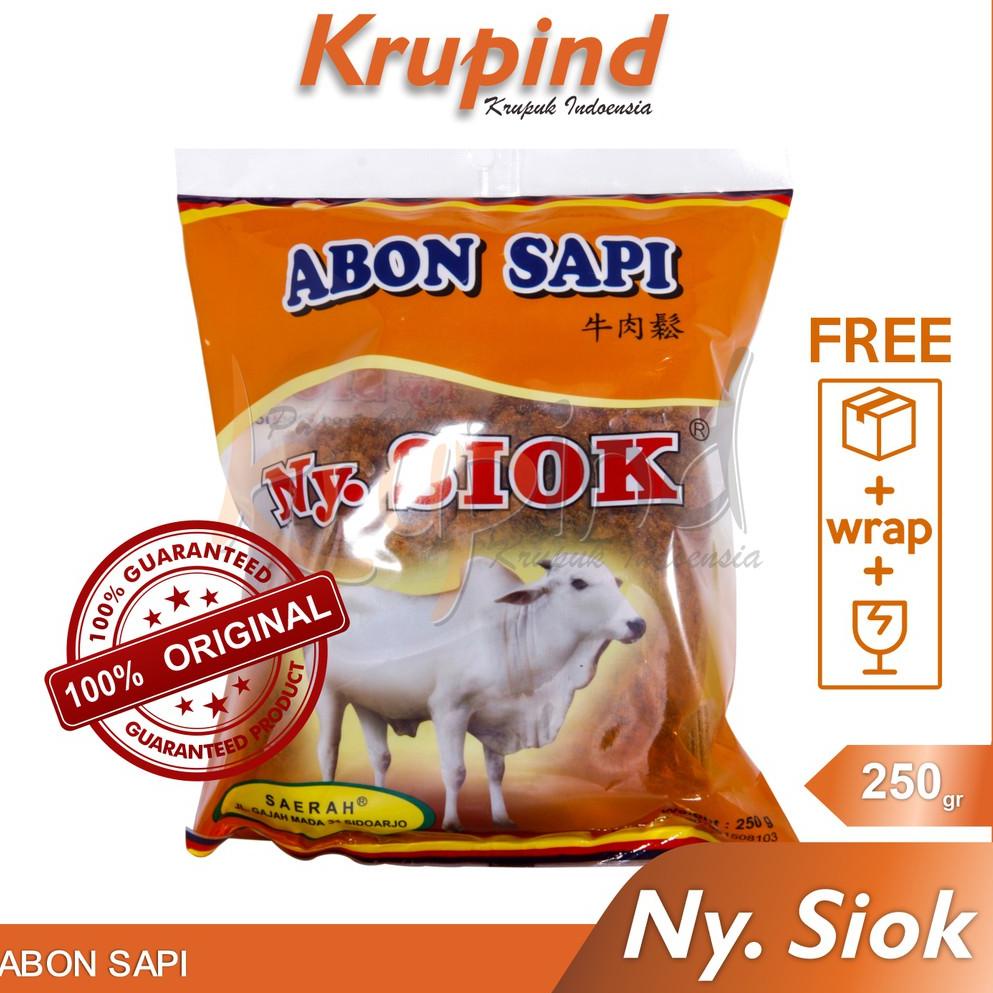 

Best.. Krupind Ny Siok Abon Sapi NySiok 250gr 68