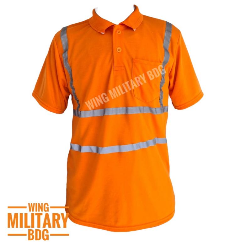 kaos polo safety scotlight kaos kerah safety