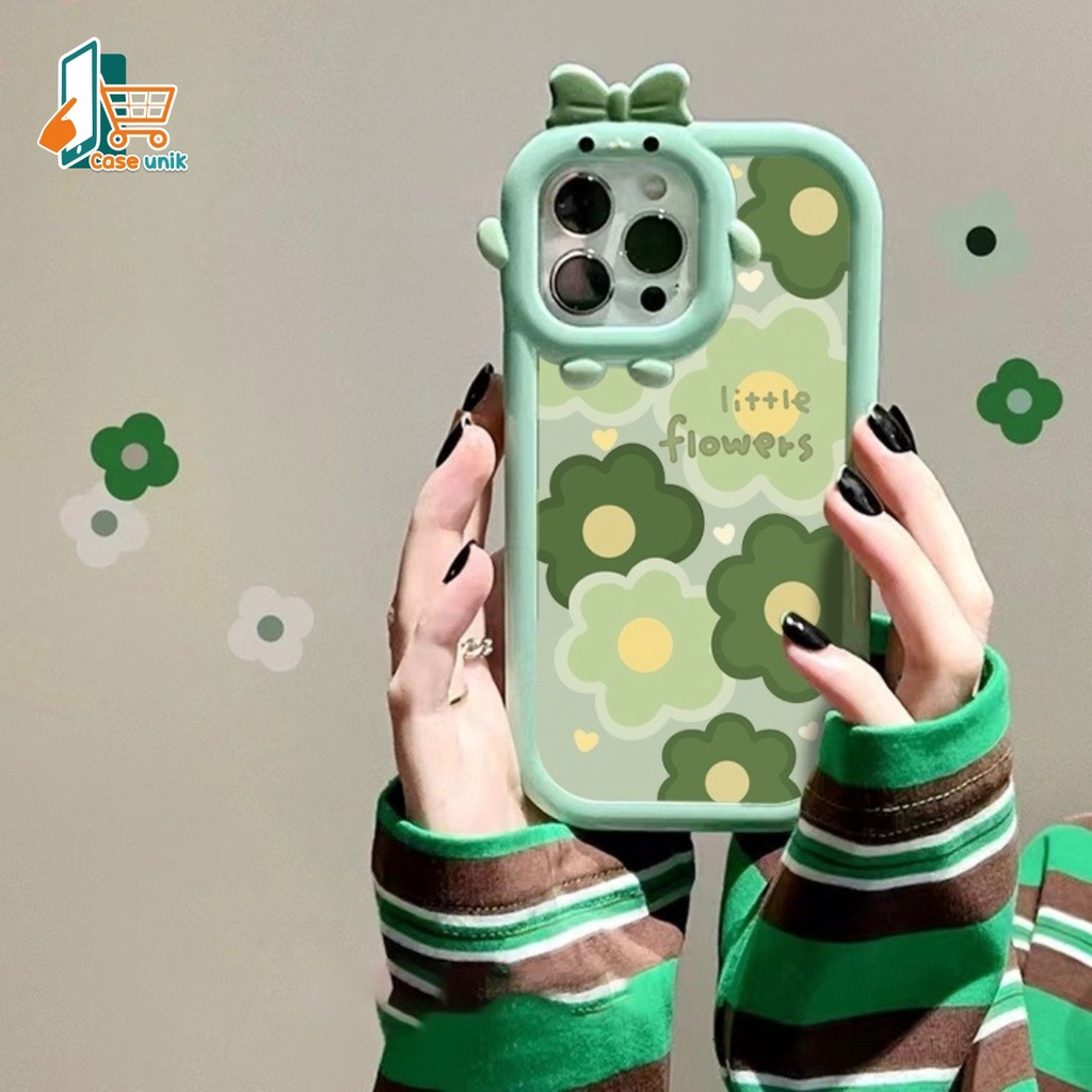 SS137 SOFTCASE LITTLE FLOWERS FOR IPHONE X XS XR XS MAX 11 12 13 14 PRO MAX 14 MAX CS5225