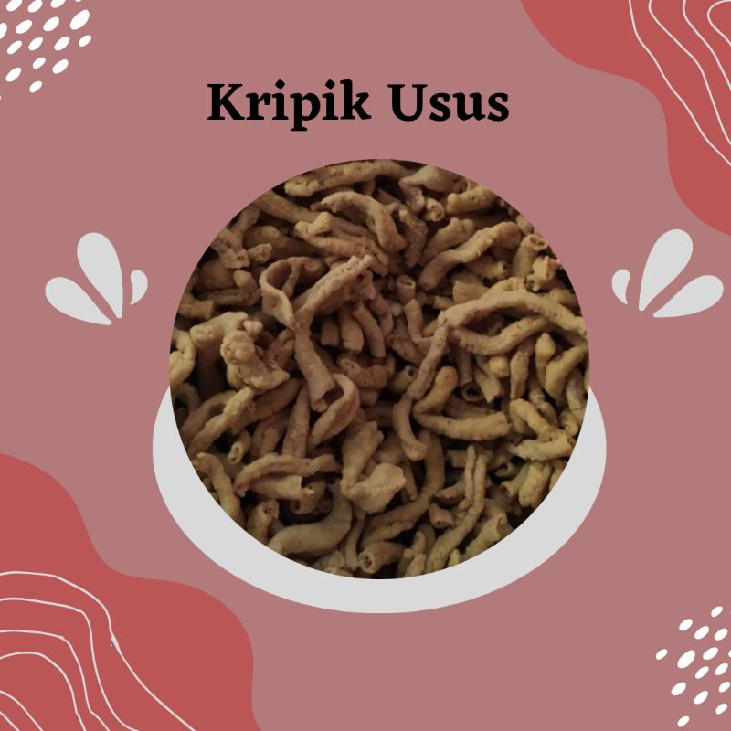 

KODE A| KERIPIK USUS 250 GRAM| KERIPIK USUS GURIH ENAK NYAMS