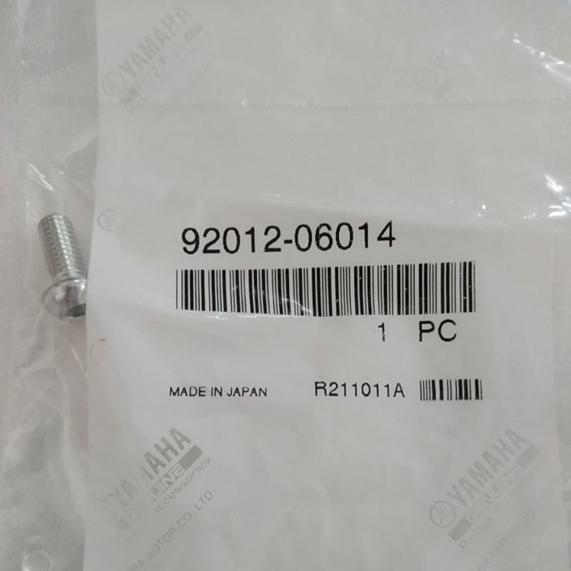 BAUT BODY BELAKANG, COVER TANGKI BENSIN, BOLT, BUTTON HEAD ORIGINAL YAMAHA R15 R25, MT25, WR 155 / 9