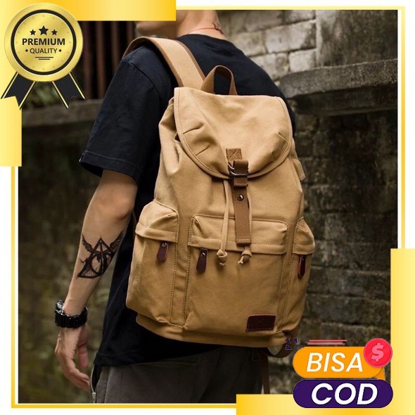 Neyma Official - Tas Ransel Backpack Fashion Pria Cowok Bomber Tas Punggung Gendong Distro Murah Ori