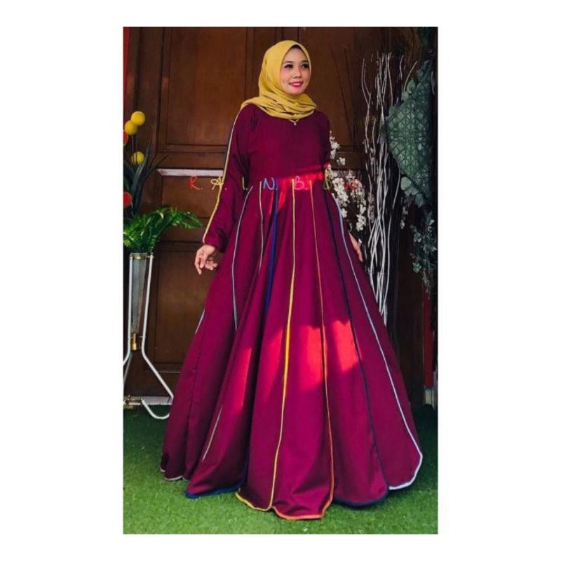 gamis rainbow OHC READY