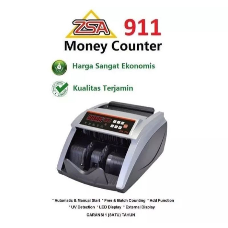 Mesin Hitung Uang/Mesin Penghitung Uang/Komputer ZSA 911 - Uang