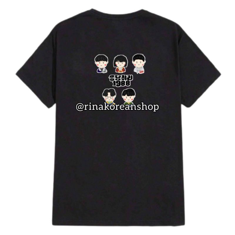 Tshirt Hampers Baju Kaos Drama Korea Reply 1988 Park Bo Gum Lee Hyeri Go Kyung Pyo