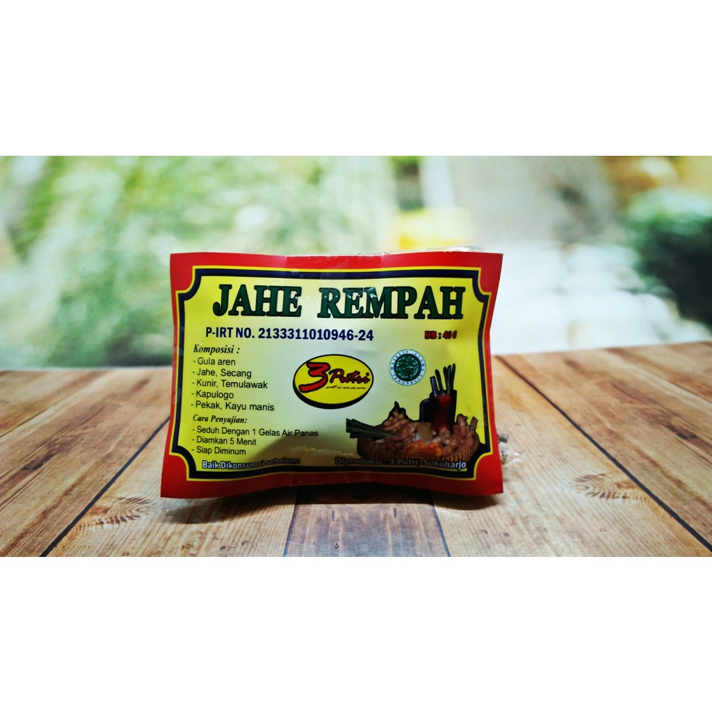 

JAHE REMPAH (1 PACK ISI 10 PCS)