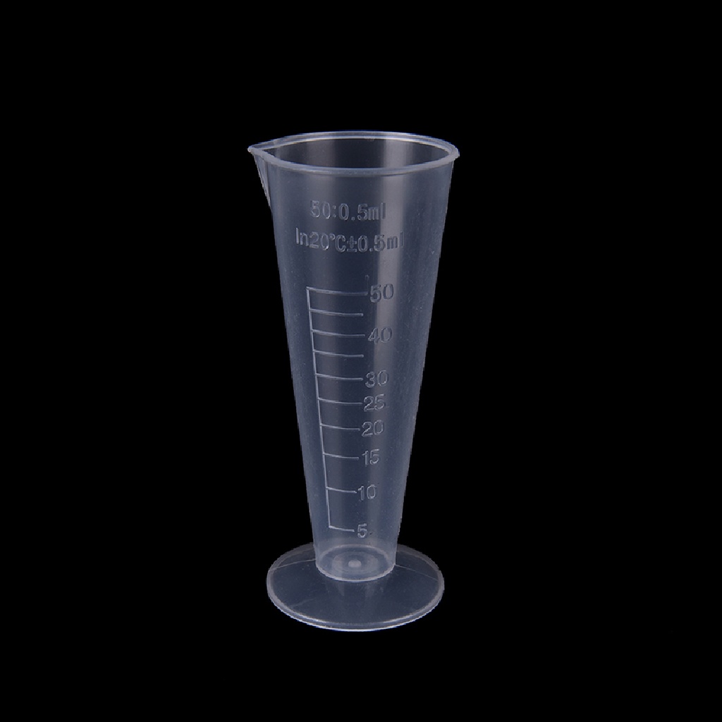 [Birth] 50ml 100ml Transparan cup scale Gelas Ukur Plastik Alat Ukur NEW, Gelas Takar Gelas Plastik 50ml 100ml Graduated Measuring Cup Untuk Tes Dapur Lab, Plastik 1cup Measuri