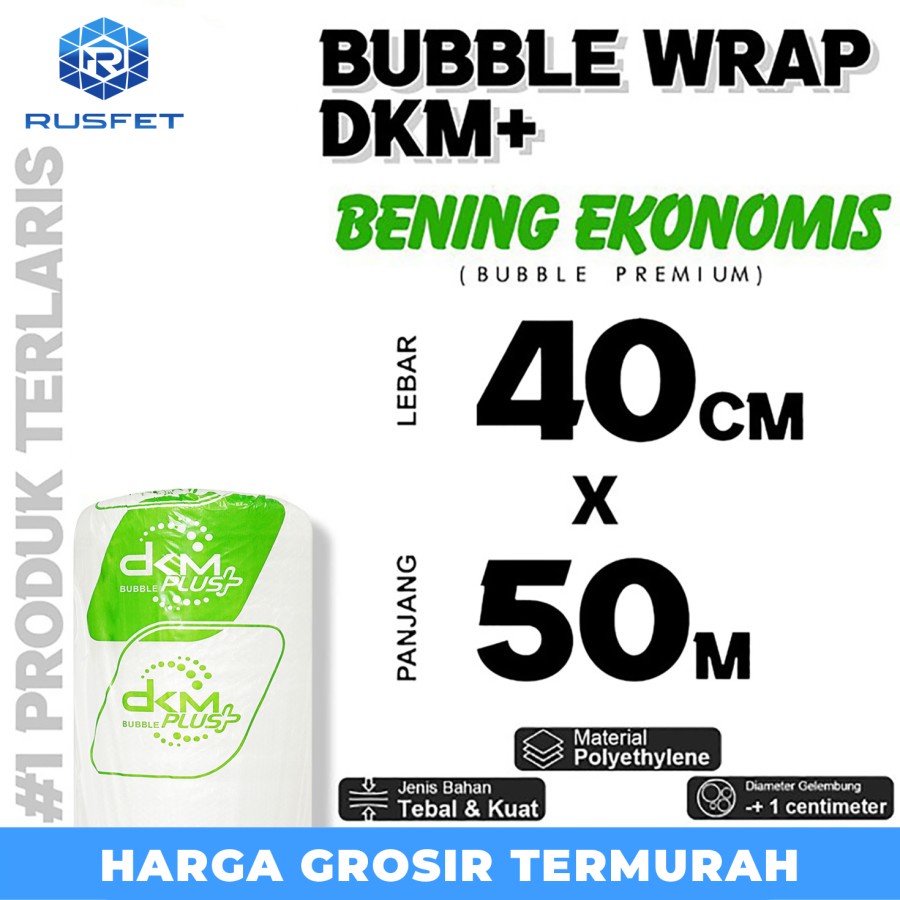 

Bubble Wrap 40cm x 50meter BENING EKONOMIS Bubblewrap TERMURAH / ROLL