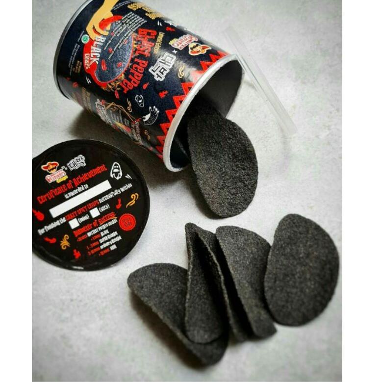 

[EF050] PAQUI Mister Potato Ghost Pepper X Daeblak Mamee Keripik Kentang Pedas Hot Spicy Exp 2024 ☍Jual
