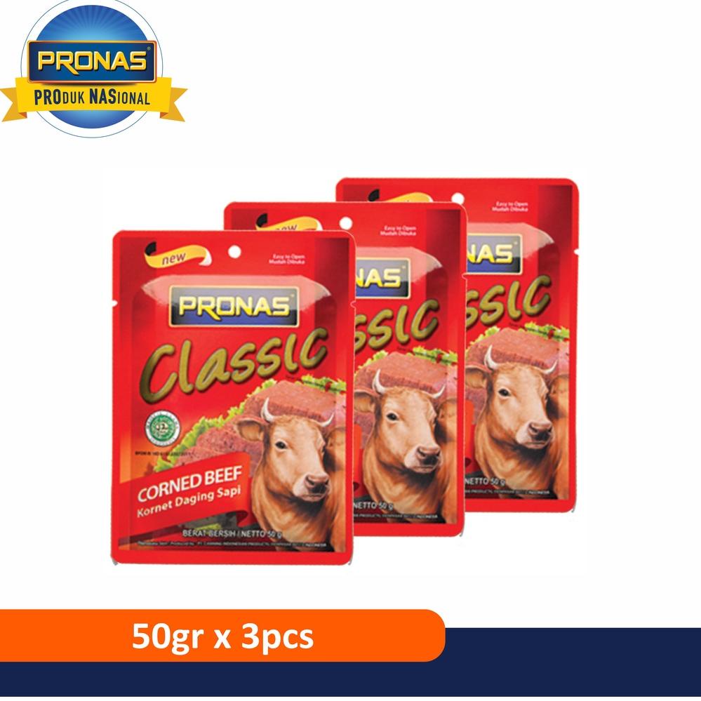 

#sale Pronas Kornet Sapi Sachet 50 g bundling 3 pcs 95