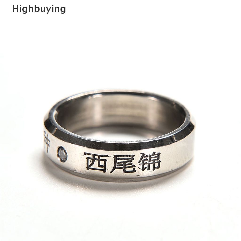 Hbid 1pcs Cosplay Anime Untuk Tokyo ghoul Ken Kaneki Cincin Titanium steel rings Glory