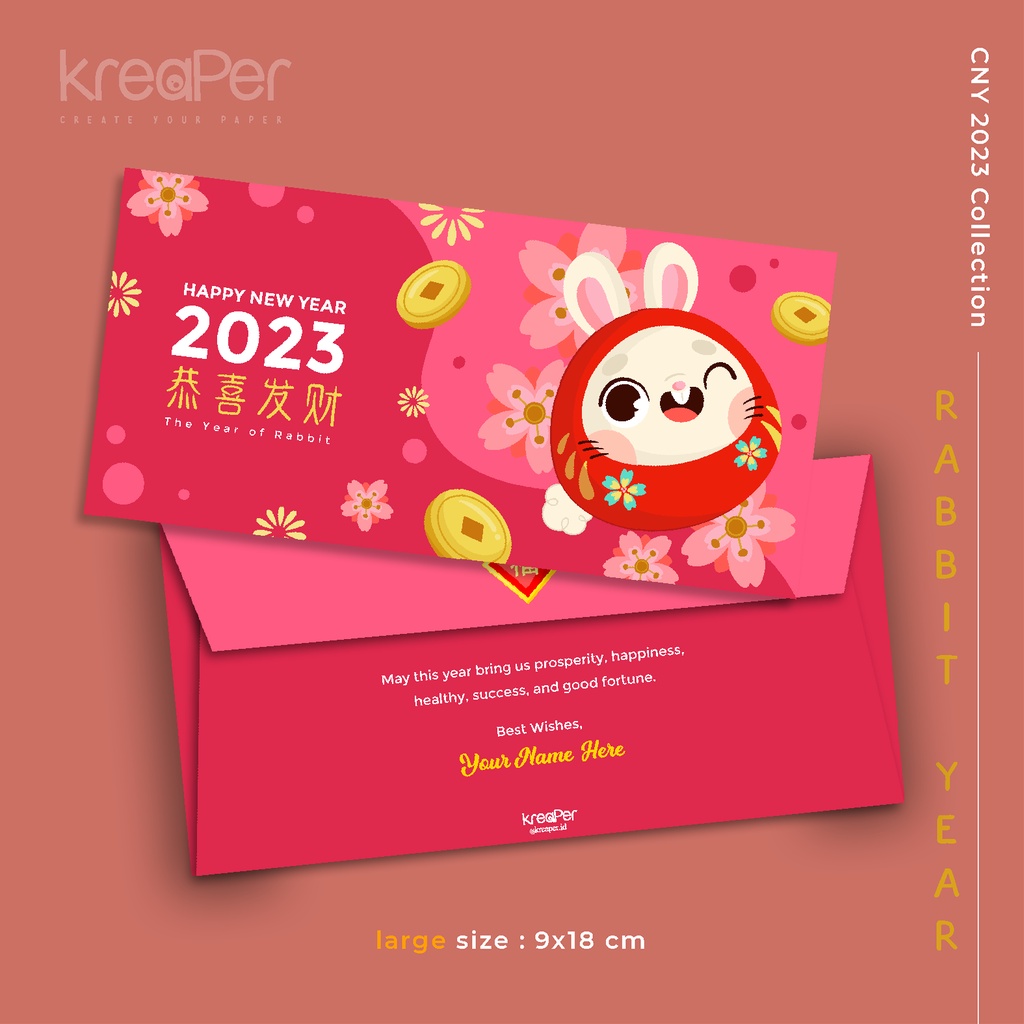 

AMPLOP ANGPAO IMLEK CNY 2023 PREMIUM MURAH Kode: RABBIT-17