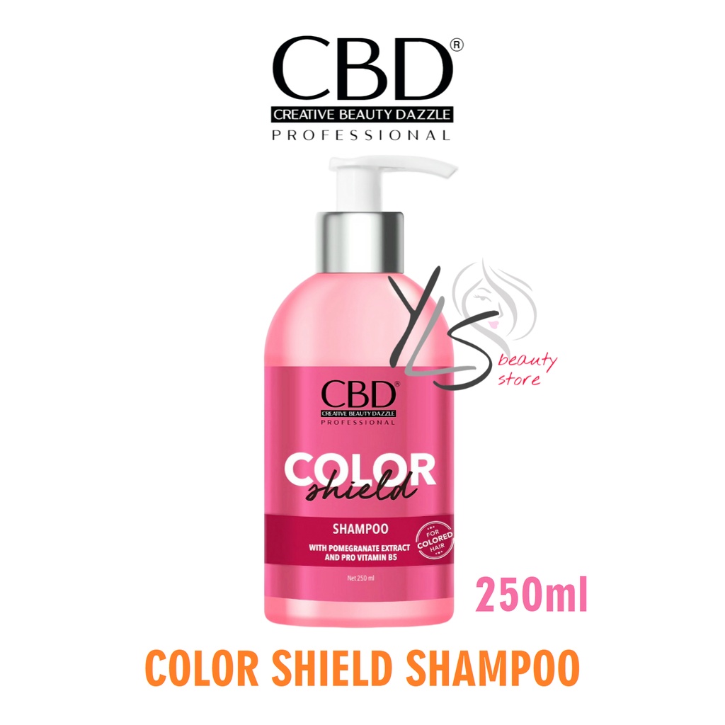 CBD COLOR SHIELD SHAMPOO 250ml - TERDAFTAR BPOM - SHAMPO CBD MURAH