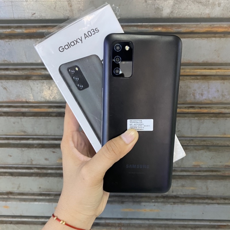 Samsung A03s 3/32gb second bekas pakai resmi sein normal fullset original