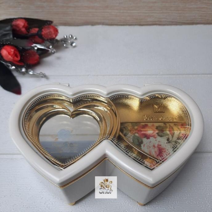 Kotak Perhiasan Musik Double Love Balerina / Box Music / Kotak Musik