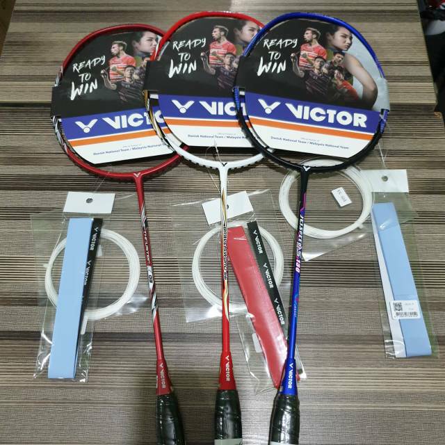 Raket Badminton Victor JetSpeed S 130 Bravesword 66 Thruster K03 Original