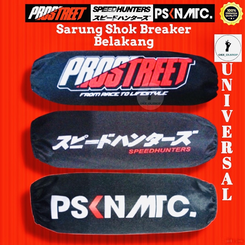 Sarung Cover shock breaker shok belakang motor premium vario beat nmax aerox scoopy mio