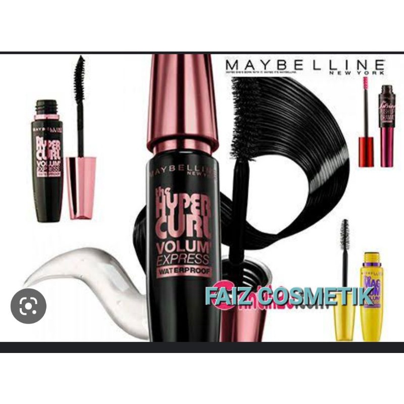 MAYBELLINE Volume Exprees HYPERCURL WARETPROOF Mascara