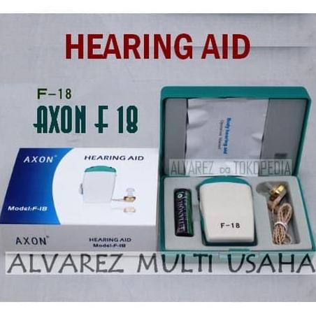 Hearing Aid Axon F 18 / Alat Bantu Dengar Pocket Kabel Series