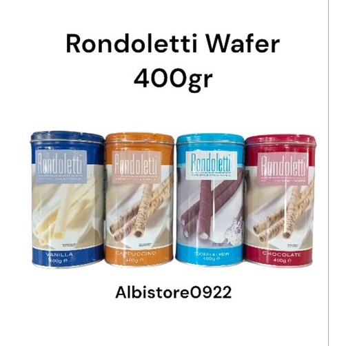 

RONDOLETTI WAFER STICK 400GRAM/KALENG