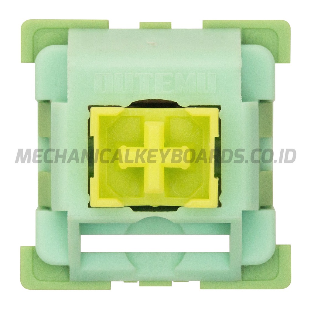 Outemu Dustproof Lime Switch (Silent Tactile - Plate Mount)