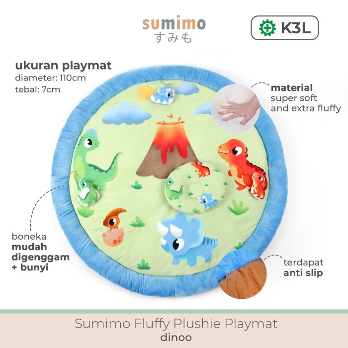 Ply Fluffy Plushie Playmat By Sumimo