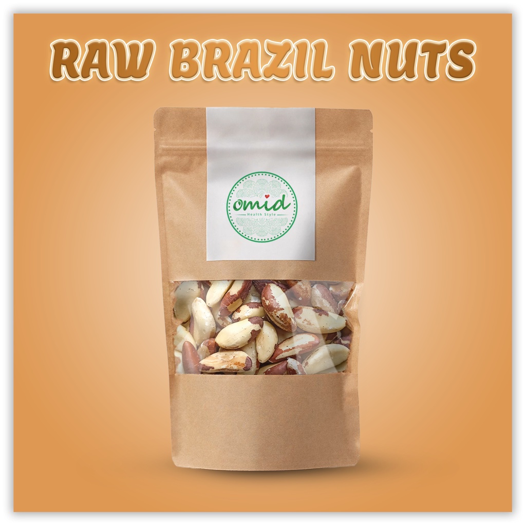 

1 Kg - Raw Brazil Nut | Kacang Brazil Mentah