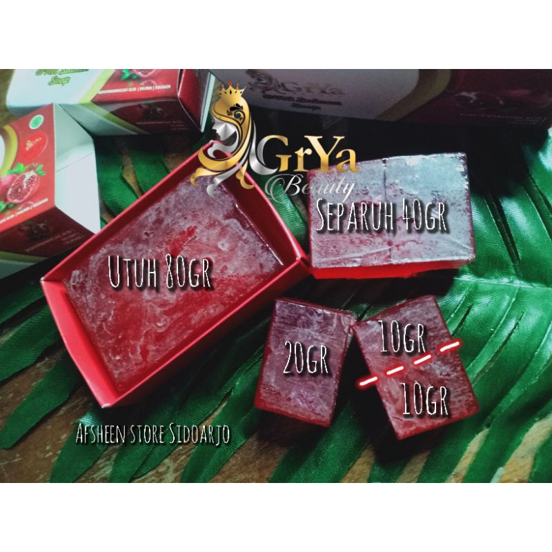 Original sabun Grya Beauty DNA SALMON untuk wajah dan kulit sensitif