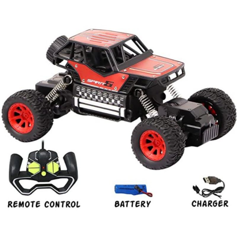 RC DIE-CAST STRIKER ROCK CLIMBING METAL MODEL JEEP OFFROAD HD3799 HARGA MURAH
