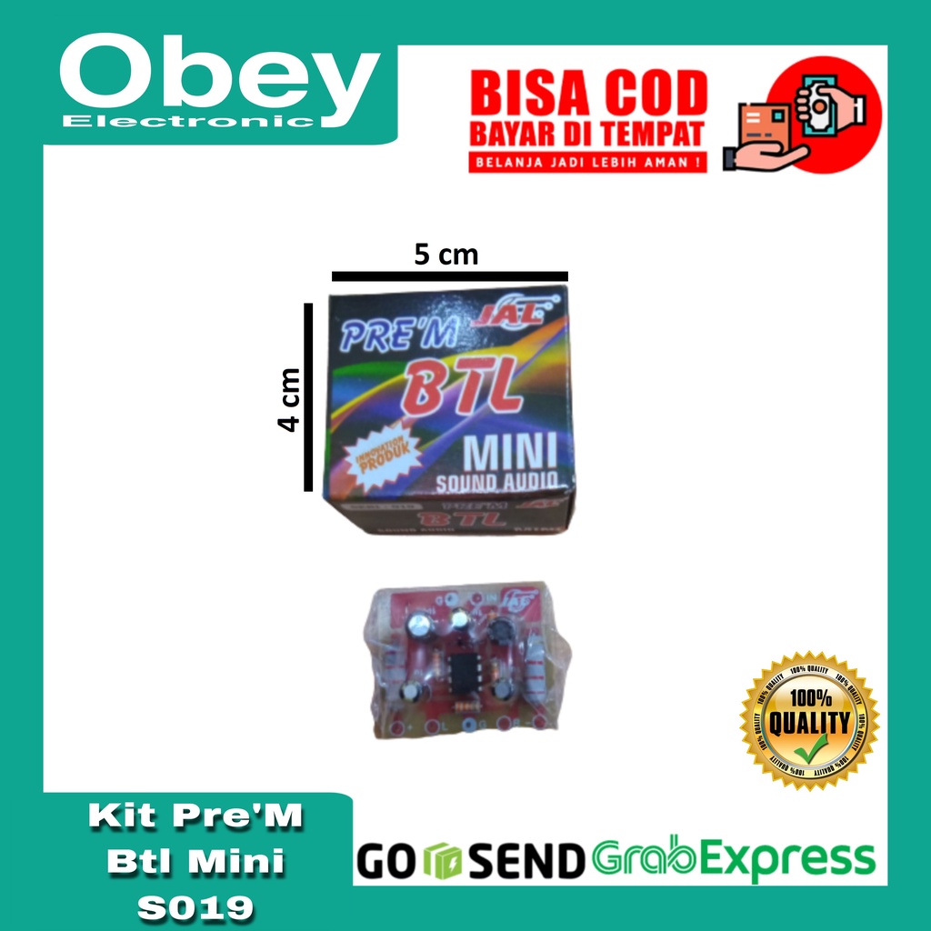 Kit Pre'm Btl Mini S019