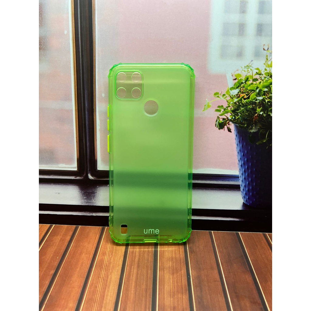 REALME C21Y CASE SILIKON UME TPU MATTE RAINBOW UNIQUE