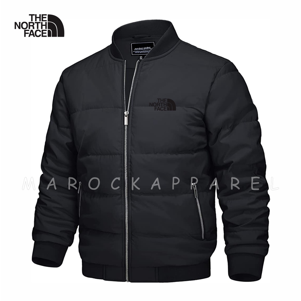 New Jaket Puffer Bomber Pria -Jaket Pria Parasut Semi Waterproof