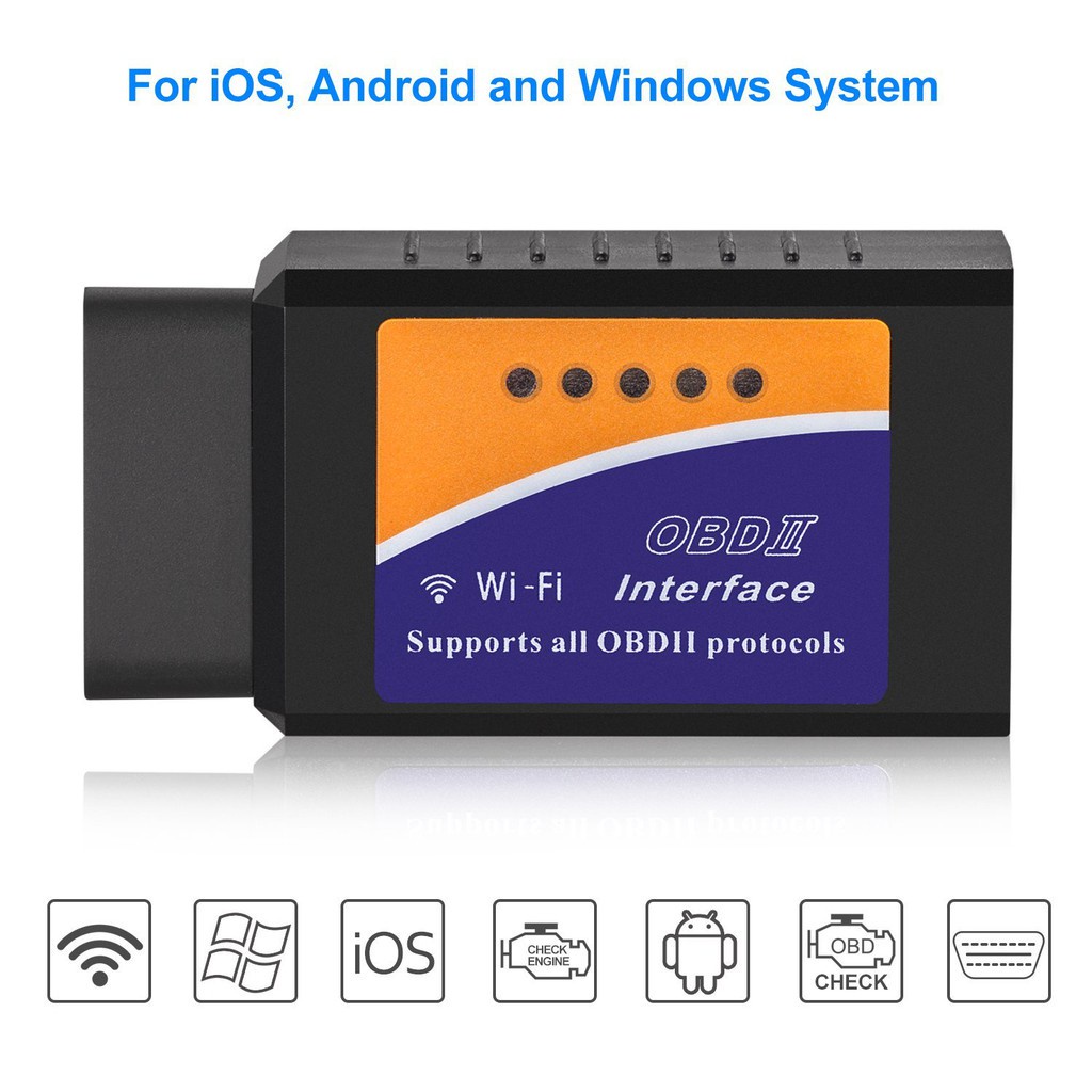 143 ELM327 OBD2 II Car Diagnostic Interface Scanner Support IOS Ipad