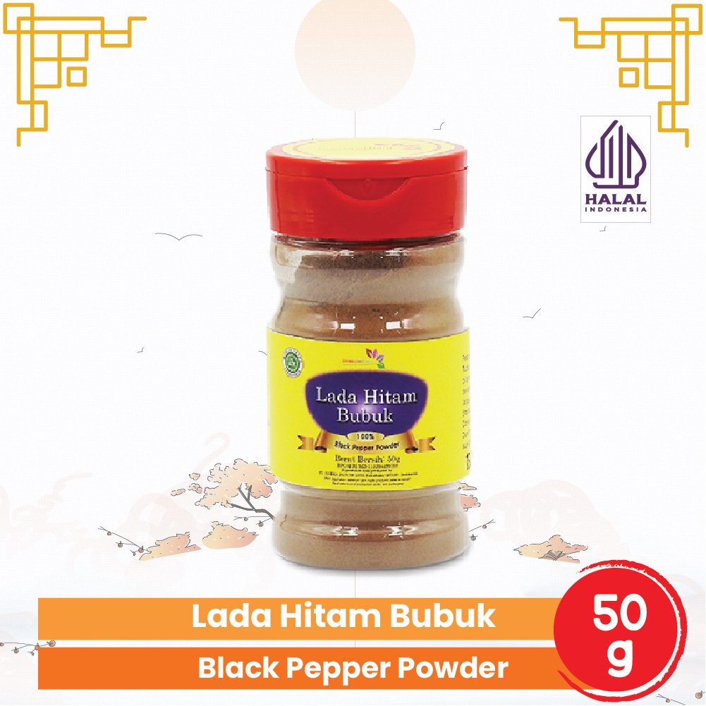 

KC. LADA HITAM BUBUK / BLACK PEPPER POWDER BOTTLE 50g