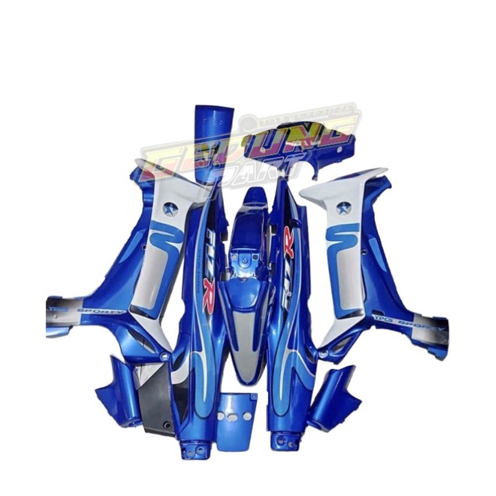 Cover Body Fiz r Fizr Caltex Biru Putih Full Set Bodi Halus Yamaha Fiz R