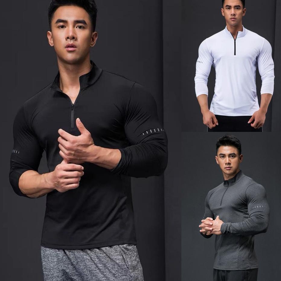 12.12 Brand Kaos kerah fashion pria gym musclefit santai atasan keren bagus korea serbuuu 