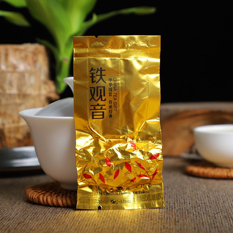 Chines Tea Premium Teh Cina Tie Guan Yin  Tea Gift Box Kemasan Kaleng 250gr  33s