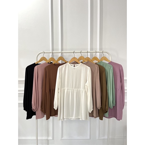 Lily Blouse Crinckle // Basic Blouse