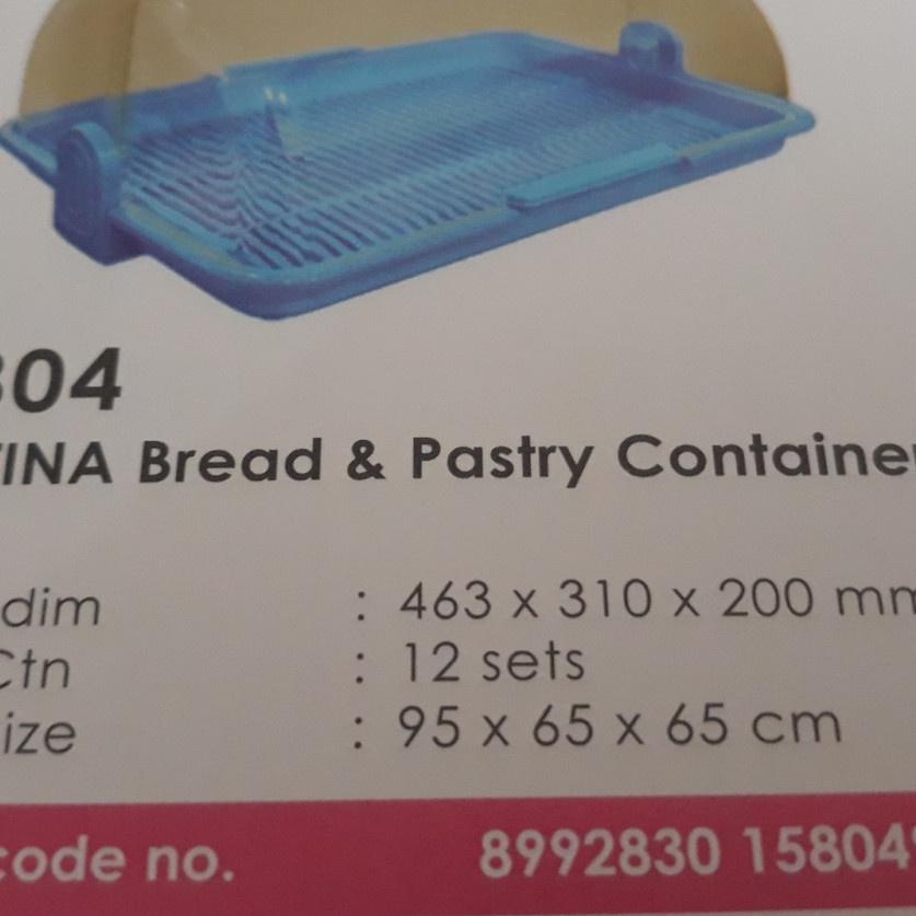 Jual Gg Tempat Roti Kue Hawaii Rotina Xl Besar 5804 Pastry Box Mu Grosir Shopee Indonesia 7992