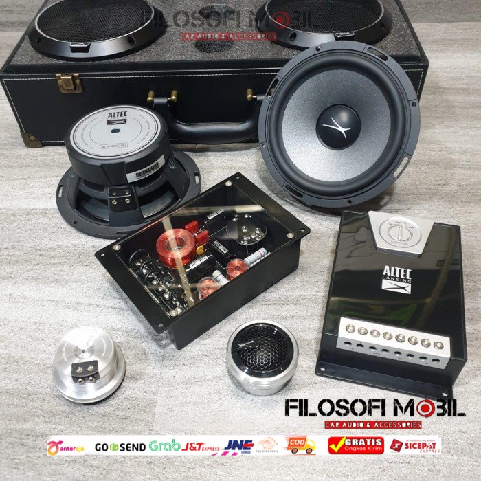 Speaker 2 way split altec lansing USA -fm